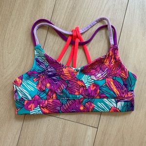 Girls sports bra